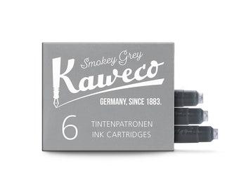 Kaweco Tintenpatronen Rauchgrau 6er Pack