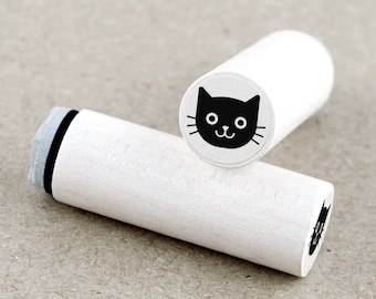 ミニスタンプ 黒猫