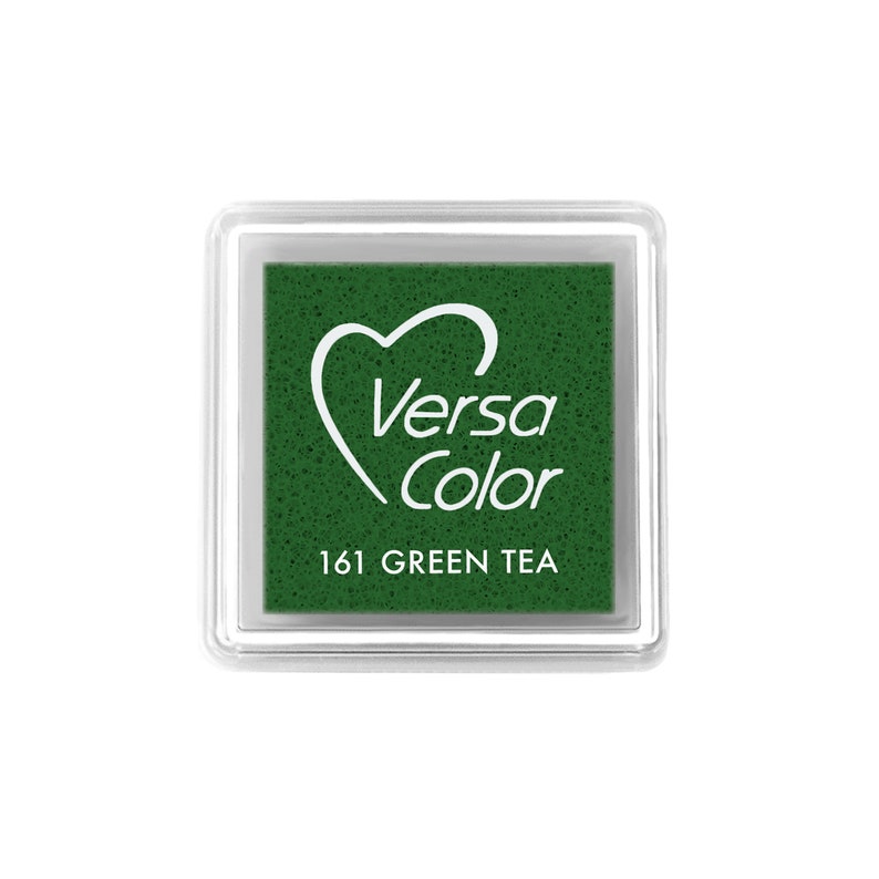 Stempelkissen Grüntöne VersaColor Tsukineko klein 161 Green Tea