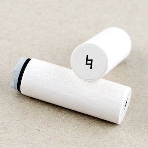Mini Rubber Stamp Natural Sign