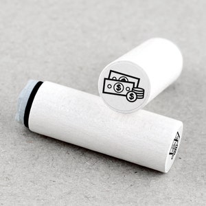 Ministempel Geld (Dollar)