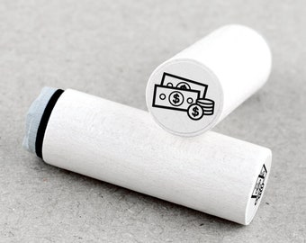 Ministempel Geld (Dollar)