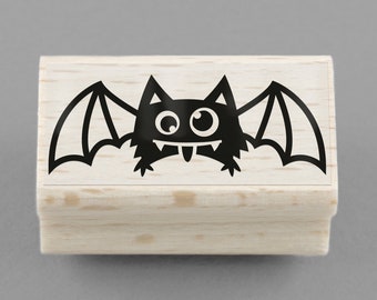 Rubber Stamp Bat Fannie 40 x 15 mm