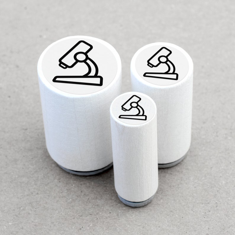Mini Rubber Stamp Microscope - Etsy Canada