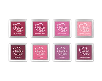 Ink Pad Pink Shades VersaColor Small