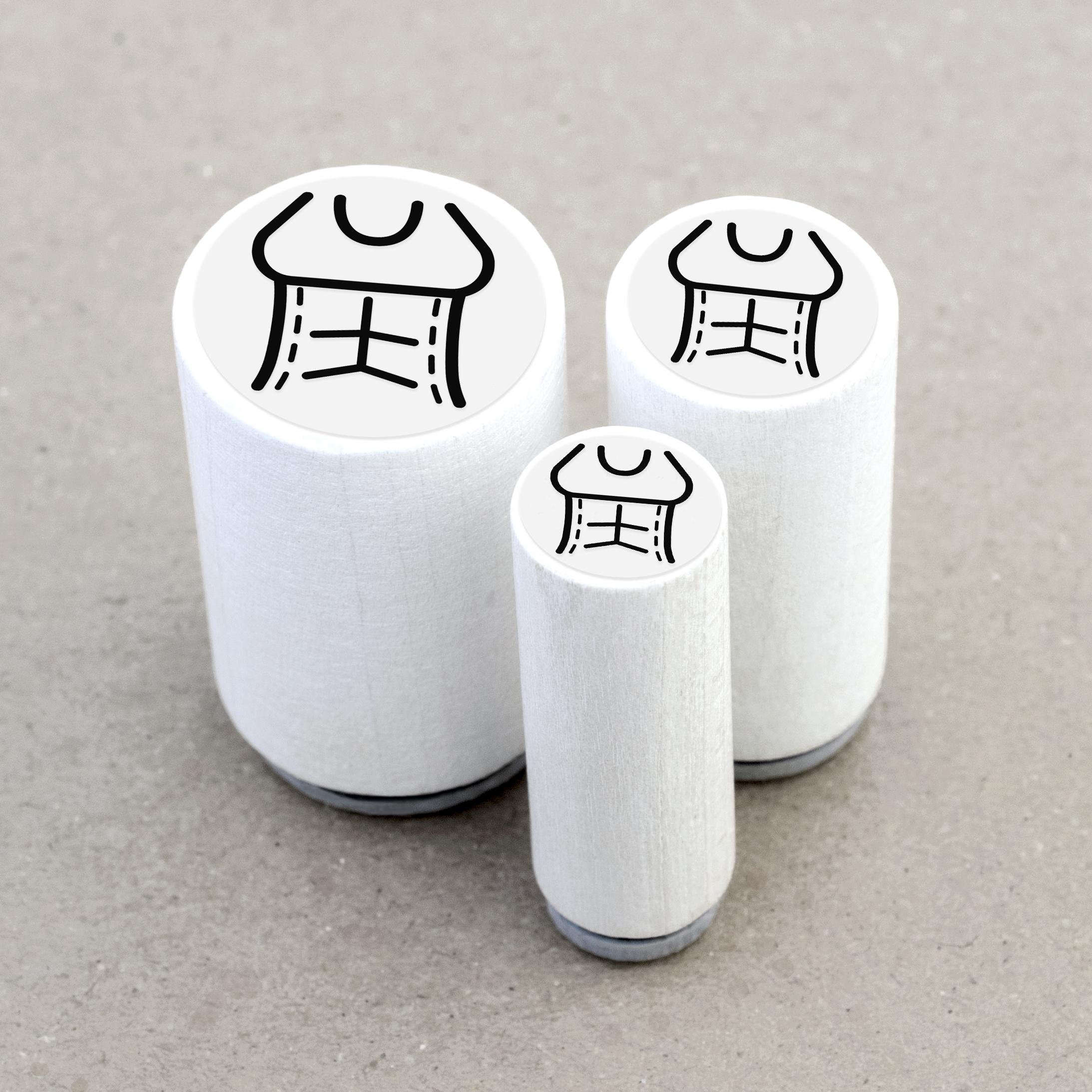 Mini Rubber Stamp Abs Workout - Etsy