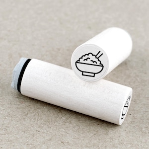 Mini Rubber Stamp Rice Chinese New Year
