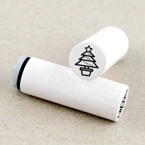 Ministempel Weihnachtsbaum