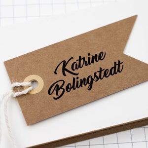 Textstempel mit Namen in unterschiedlichen Größen Design 17