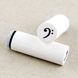 Ministempel Bassschlüssel