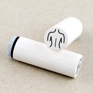 Ministempel Rücken