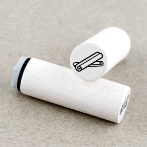 Mini Rubber Stamp Cinnamon Stick