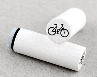 Mini Rubber Stamp Bicycle