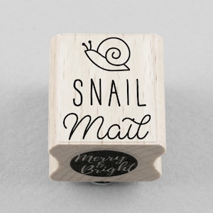 Stempel Slakkenpost 20 x 25 mm