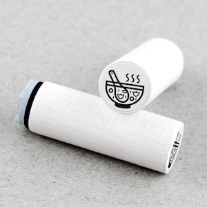 Mini Rubber Stamp Soup