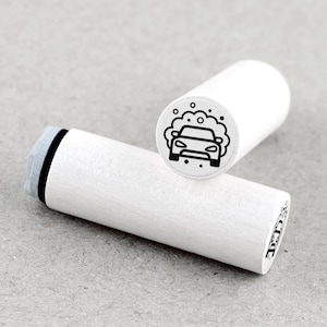 Ministempel Auto waschen