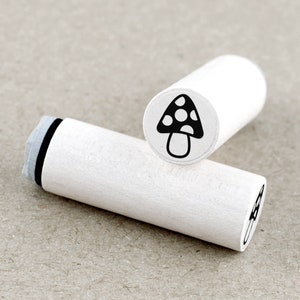 Mini Rubber Stamp Toadstool