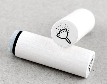 Ministempel Staub wischen