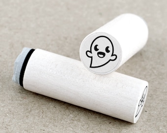 Mini Rubber Stamp Ghost