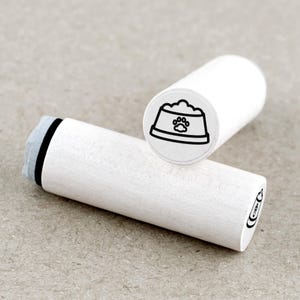 Mini ciotola per gatti con timbro