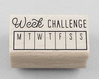 Rubber Stamp Week Challenge 45 x 20 mm