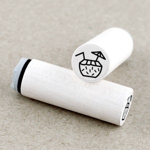 Ministempel Kokosnussdrink