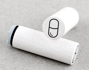 Mini Rubber Stamp Pill