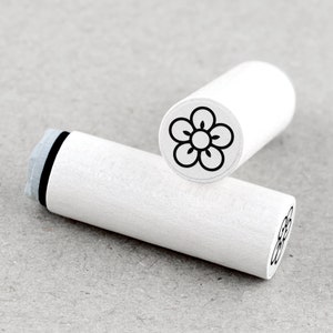 Mini Rubber Stamp Blossom