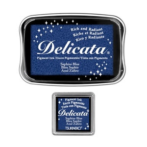Stempelkissen Saphire Blue Delicata