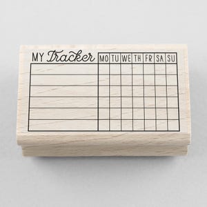 Stempel My Tracker 75 x 45 mm