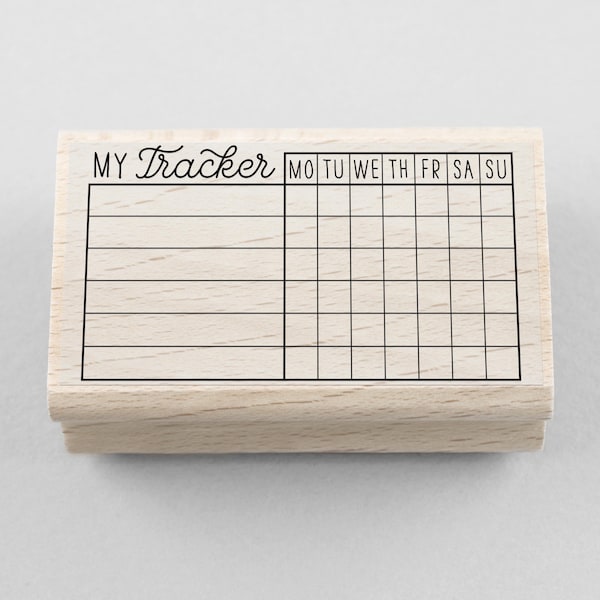 Rubber Stamp My Tracker 75 x 45 mm