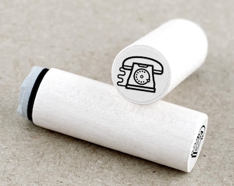 Mini-postzegeltelefoon