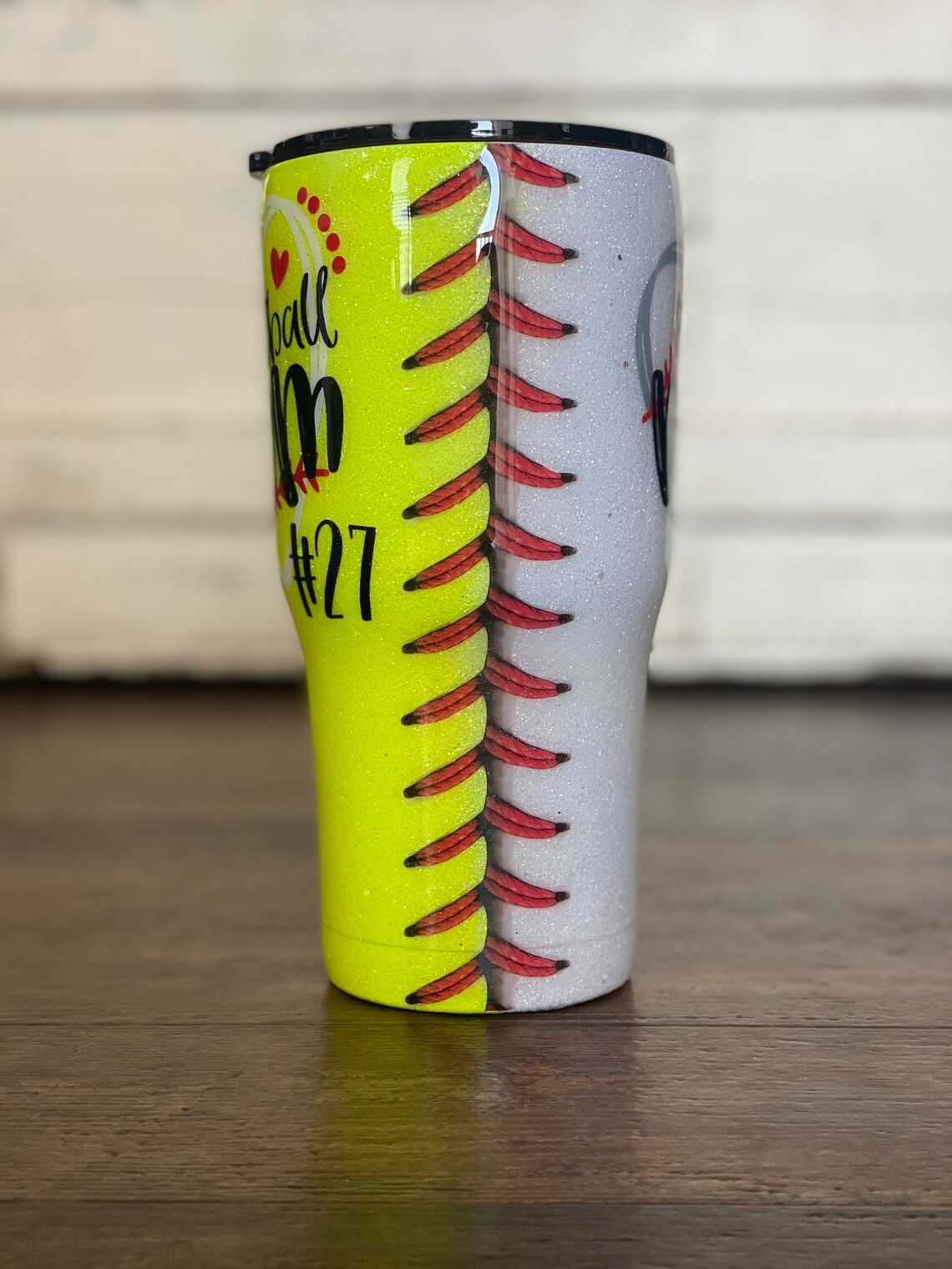 Baseball/Softball Tumbler Baseball Tumbler Softball Etsy