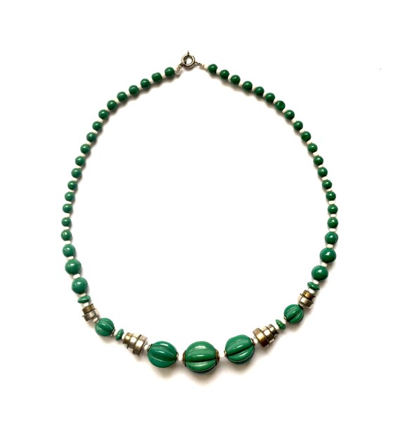 Vintage Czech 1930s-1940s Art Deco Necklace