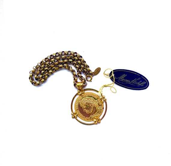 Miriam Haskell IMP Caesar Traianus Hadrianus Neck… - image 5