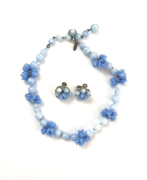 Miriam Haskell Frank Hess 1950s Pate de Verre Gla… - image 1