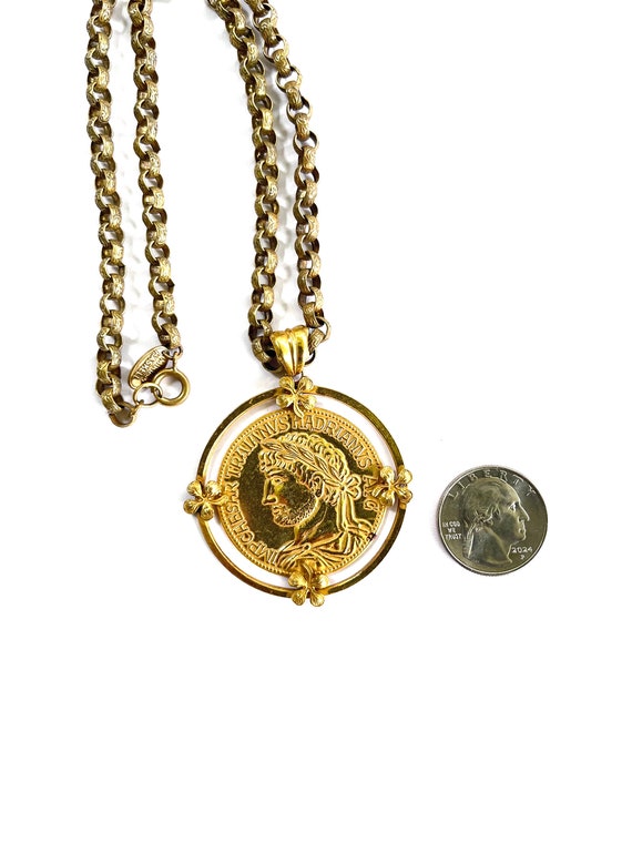 Miriam Haskell IMP Caesar Traianus Hadrianus Neck… - image 8