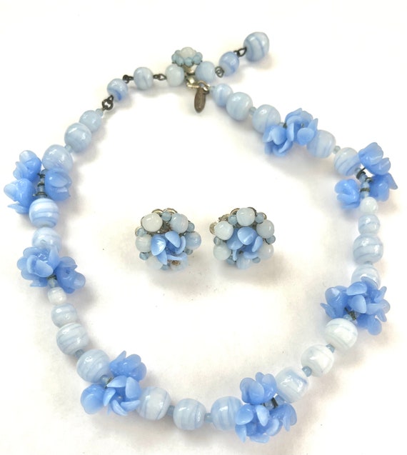 Miriam Haskell Frank Hess 1950s Pate de Verre Gla… - image 2