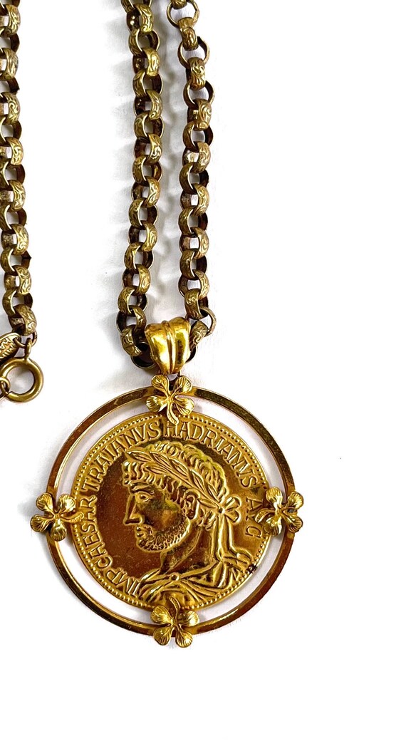 Miriam Haskell IMP Caesar Traianus Hadrianus Neck… - image 9