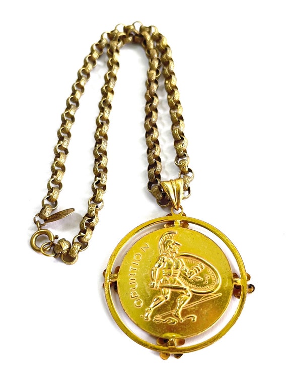 Miriam Haskell IMP Caesar Traianus Hadrianus Neck… - image 2