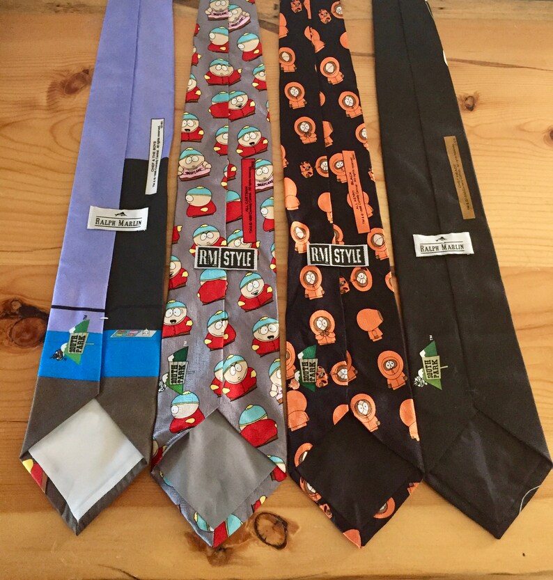 South Park Ties South Park Accessories Etsy