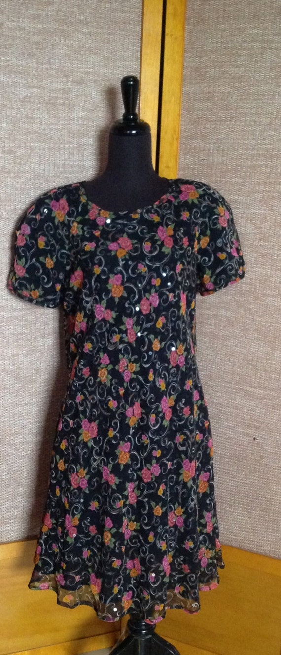 Ladies Dress, Sequined Dress, Plus Size Dress