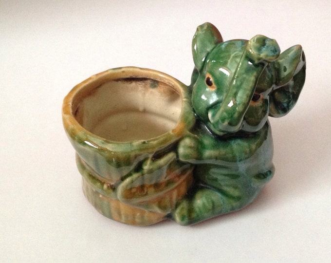 Elephant Planter / Vase Etsy