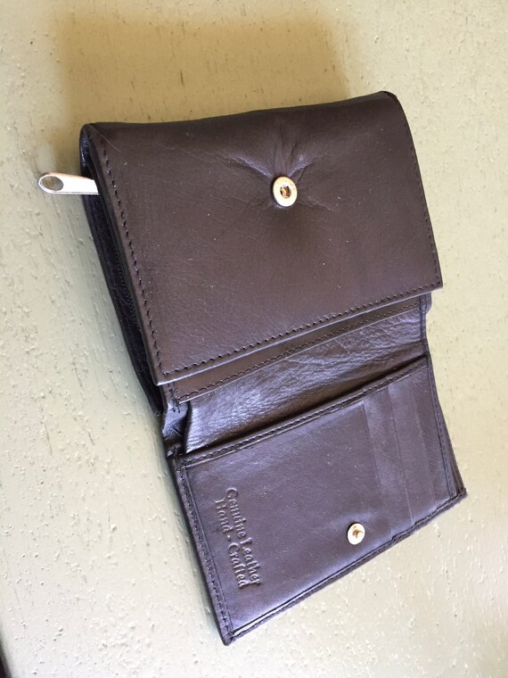 Coin Purse, Brown Leather Coin Purse, Leather Wal… - image 2