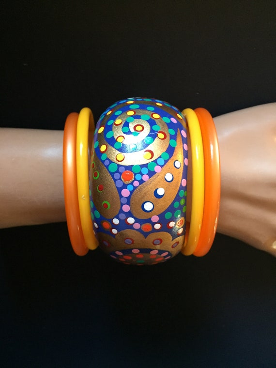 Bangles, Colorful Bangles, Vintage Bangles, Handpa