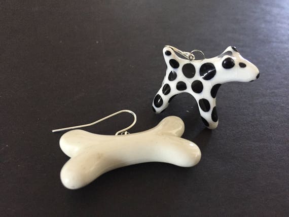 Dog Earrings, Artisan Earrings, Animal Earrings, … - image 7