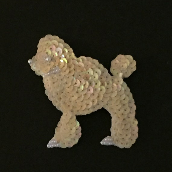 Poodle Brooch, Dog Brooch, Animal Brooch - image 4