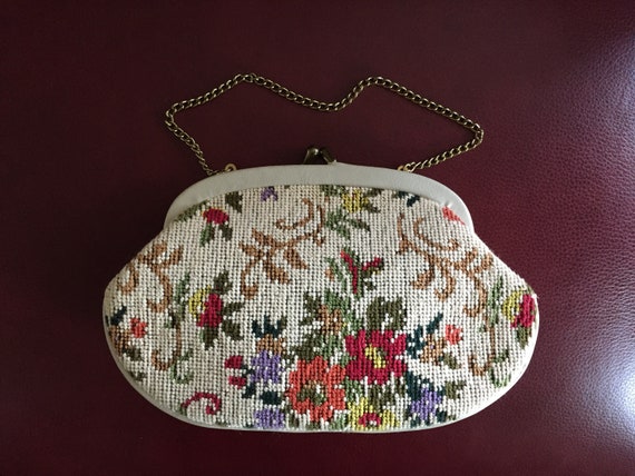 Clutch Tapestry Evening Bag, Floral Evening Bag, … - image 7