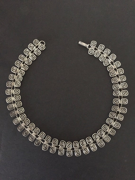 Sterling Necklaces, Handmade Necklaces, Spiral Ne… - image 5