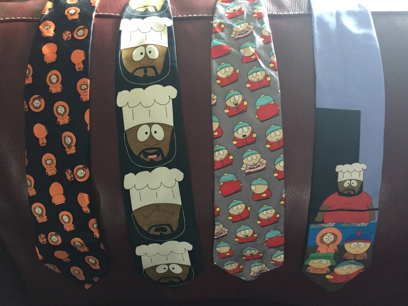 South Park Ties South Park Accessories Etsy
